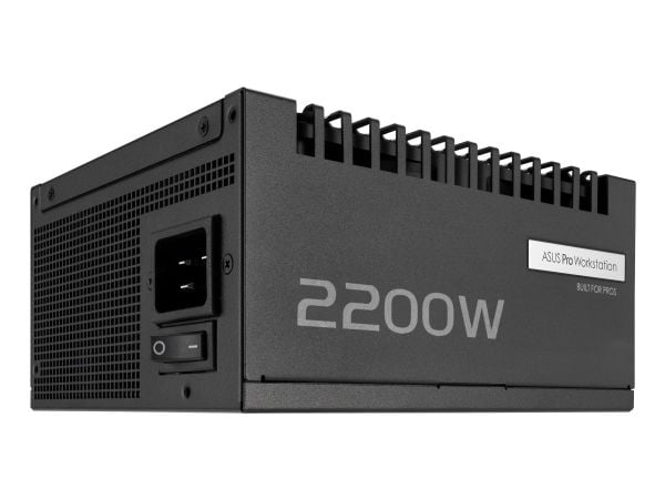 ASUS Pro WS - Strømforsyning (intern) - ATX12V 3.1/ EPS12V - 80 PLUS Platinum - AC 100-240 V - 2200 watt - aktiv PFC
