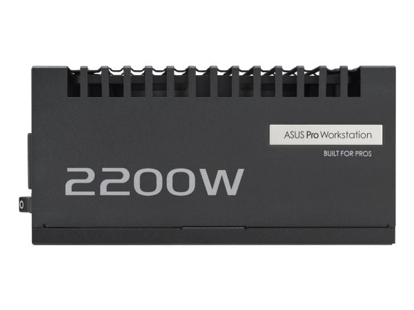 ASUS Pro WS - Strømforsyning (intern) - ATX12V 3.1/ EPS12V - 80 PLUS Platinum - AC 100-240 V - 2200 watt - aktiv PFC