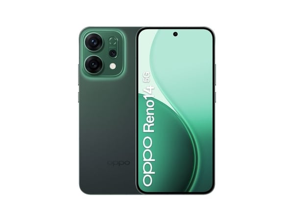 OPPO Reno14 5G, 16,7 cm (6.59"), 12 GB, 512 GB, 50 MP, Android 15, Grønn