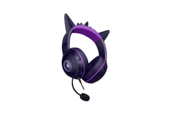 Razer Kraken Kitty V2 - Gengar Edition - hodesett - 7,1-kanals - full størrelse - kablet - USB-A - lydisolerende