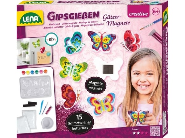 Lena 42707, Håndarbeidssett for barn, 8 år, Flerfarget