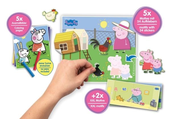 Lena 42731, Håndarbeidssett for barn, 3 år, Flerfarget