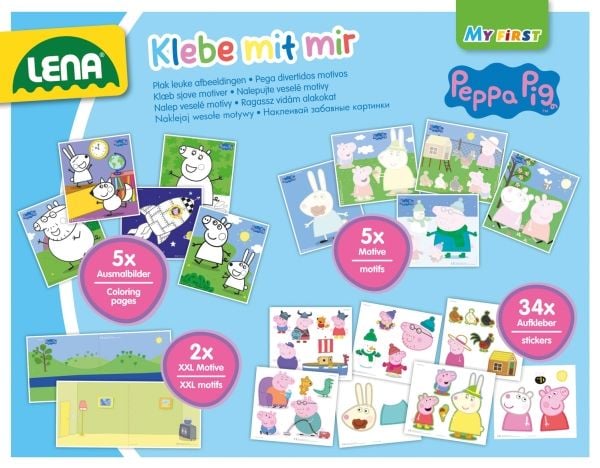 Lena 42731, Håndarbeidssett for barn, 3 år, Flerfarget