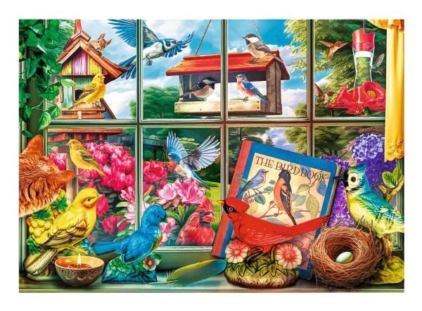 Trefl Puzzle 1000 brikker Premium Plus Quality Fuglenes verden