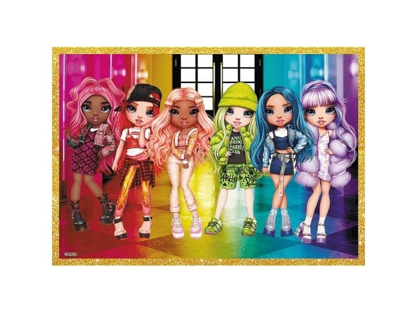 Trefl Rainbow High, 48 styck, Tecknade serier, 4 År
