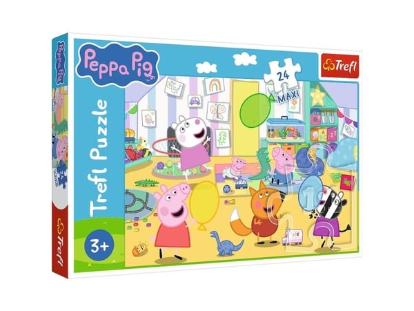 Trefl 14367, 24 stykker, Tegneserier, 3 år