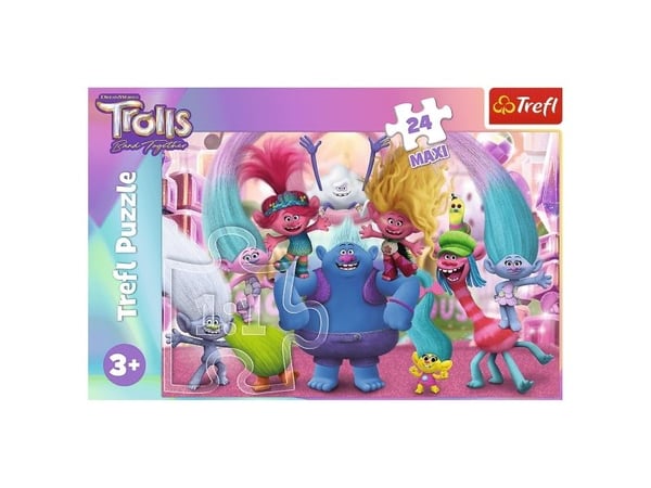 Trefl 14359, 24 stykker, Tegneserier, 3 år