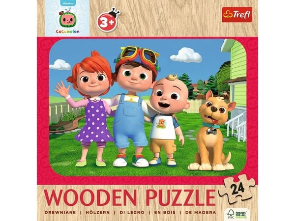 Trefl 20267, 24 styck, Tecknade serier, 5 År