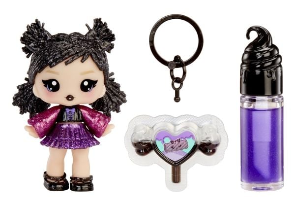 MGA Entertainment Yummiland Lip Gloss Doll Sour Sweeties - Blake Licorice, Minidukke, Hunkjønn, 4 år, Gutt/Jente, Flerfarget