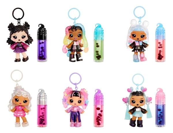 MGA Entertainment Yummiland Lip Gloss Doll Sour Sweeties - Blake Licorice, Minidukke, Hunkjønn, 4 år, Gutt/Jente, Flerfarget