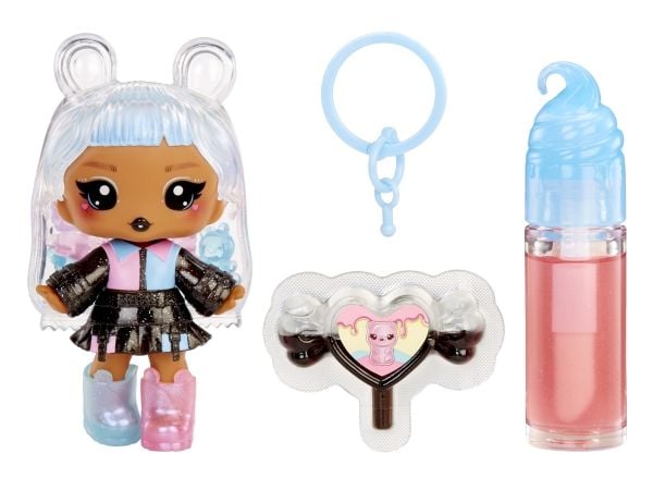 MGA Entertainment Yummiland Lip Gloss Doll Sour Sweeties - Gabi Gummybear, Pieni nukke, Naaras, 4 vuosi/vuosia, Poika/tyttö, Monivärinen