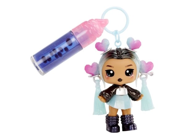 MGA Entertainment Yummiland Lip Gloss Doll Sour Sweeties - Nina Heartpop, Minidukke, Jente, 4 år, Gutt/Jente, Flerfarget