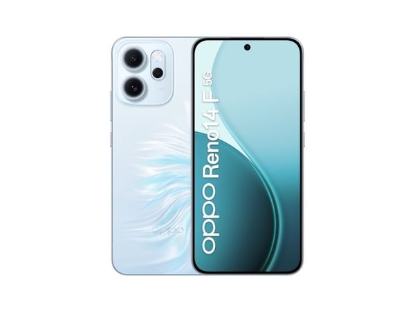 OPPO Reno14 F - 5G pekskärmsmobil - dual-SIM / Internminne 256 GB - OLED-skärm - front camera