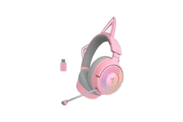 Razer Kraken Kitty V3 Pro - Hodesett - trådløs