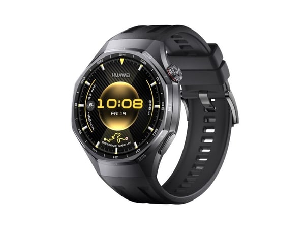 Huawei Watch GT 6 Pro - 46 mm - titanium alloy - smartklokke med stropp - fluorelastomer - svart - håndleddstørrelse: 140-210 mm - display 1.47" - ...