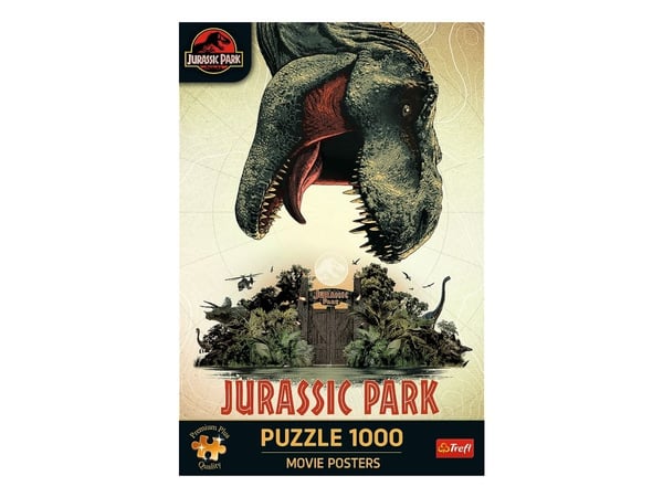 Trefl Premium Plus Quality Jurassic Park, 1000 stykker, Fjernsyn/ filmer