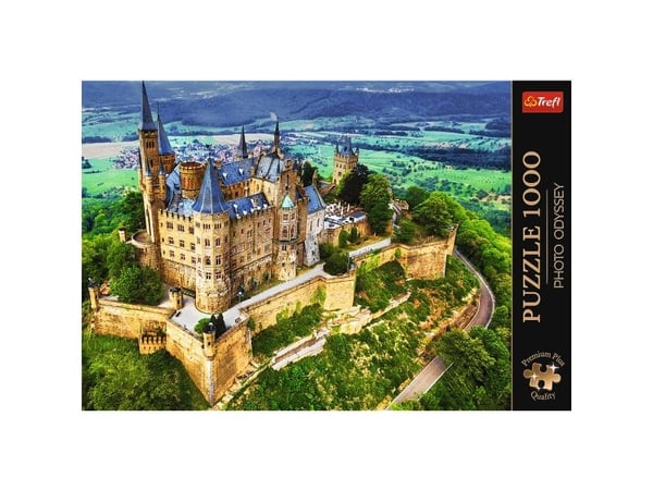 Trefl Puzzle 1000 elementtiä Premium Plus Hohenzollernin linna Saksa