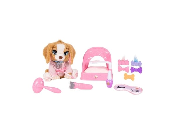 Disney Princess Style Collection My Pampered Pup, Leke hund, 3 år, Interaktiv, Gir fra seg lyd, AAA