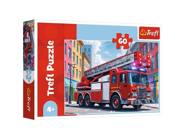 Trefl 17405, 60 kpl, Ajoneuvot, 4 vuosi/vuosia