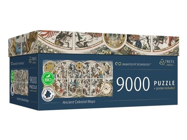 Trefl Prime, 9000 styck, Kartor, 12 År