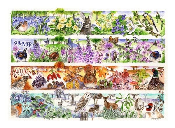 PUZZLE 1000 PremPlus TeaTime CzteryPoryRoku 12078