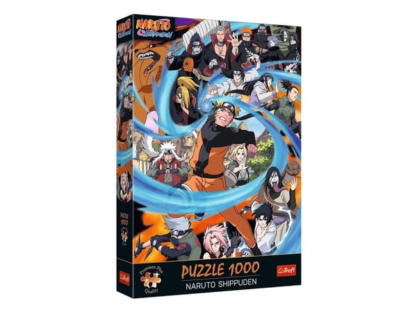 Trefl Premium Plus Quality 1000 Naruto Shippuden, 1000 stykker, Tegneserier