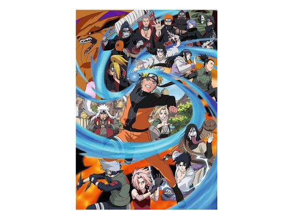 Trefl Premium Plus Quality 1000 Naruto Shippuden, 1000 stykker, Tegneserier