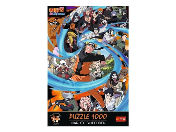 Trefl Premium Plus Quality 1000 Naruto Shippuden, 1000 stykker, Tegneserier