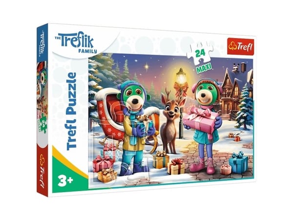 Trefl 14360, 24 stykker, Tegneserier, 3 år
