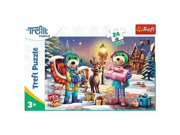 Trefl 14360, 24 styck, Tecknade serier, 3 År