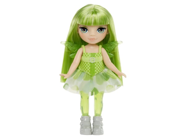 Rainbow High Littles Rainbow Fantasy Fairies Doll- Emerald (Green), Motedukke, Hunkjønn, 4 år, Gutt/Jente, 140 mm, Flerfarget