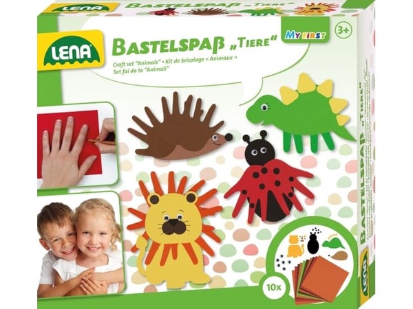 Lena 42620, Lasten askartelusetti, 3 vuosi/vuosia, Monivärinen