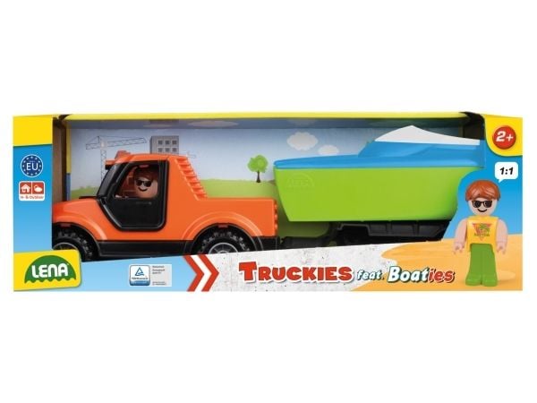 Lena 01633, Truck, 2 år, Metall, Flerfarget