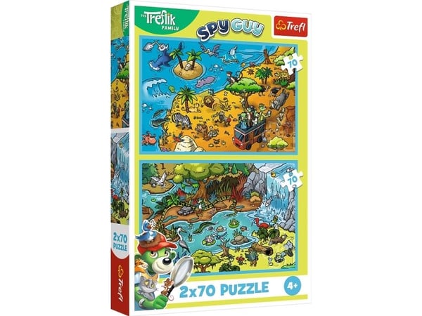 Trefl 34445, 70 kpl, Sarjakuvat, 4 vuosi/vuosia