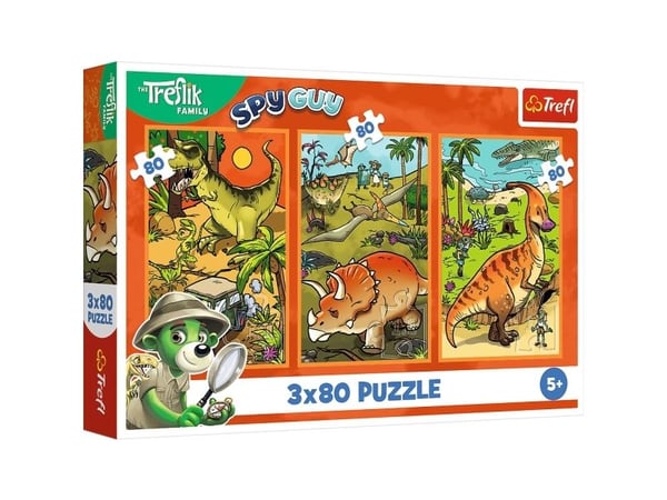 Trefl 34888, 80 kpl, Dinosaurukset, 5 vuosi/vuosia