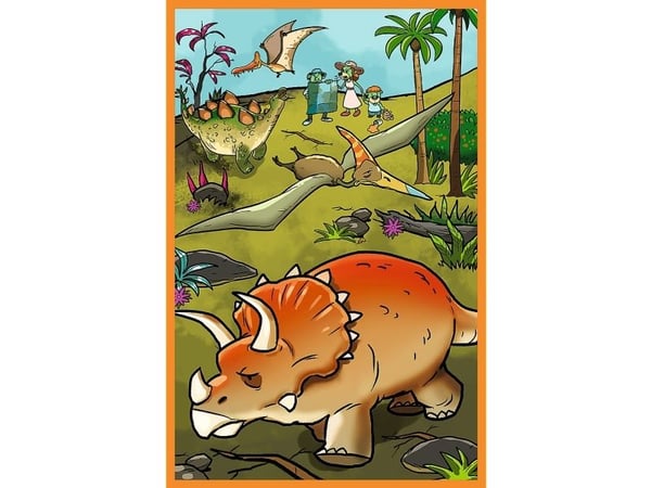Trefl 34888, 80 styck, Dinosaurier, 5 År