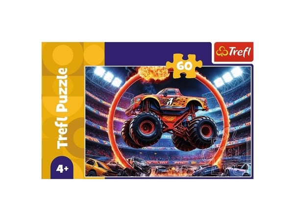 Trefl 17404, 60 styck, Fordon, 4 År
