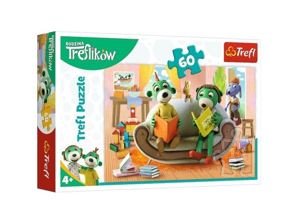 Trefl 17345, 60 kpl, Sarjakuvat, 4 vuosi/vuosia