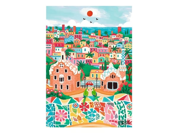 Trefl PUZZLE 1000EL TREFL PREMIUM BARCELONA PUD6