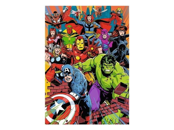 Trefl Premium Plus Quality Marvel Heroes, 1000 kpl, Sarjakuvat