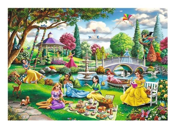 TREFL PREMIUM Puslespill "Piknik med prinsesse", 1000 brikker, 6 stk.
