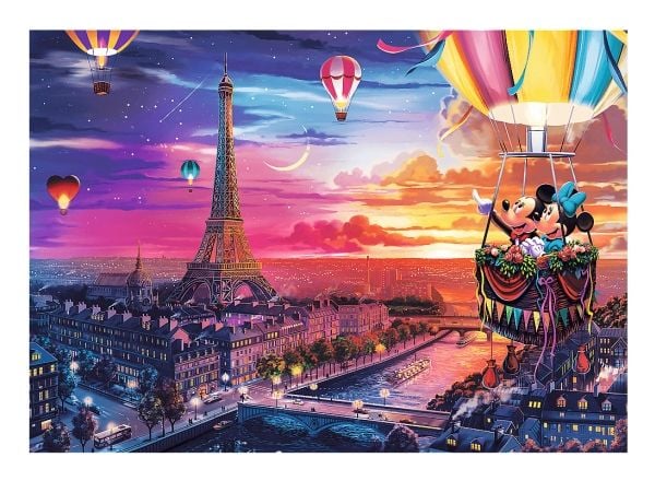PUZZLE 1000 PremPlus Mickey_Minnie w Paryżu 10917
