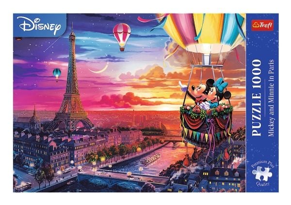 PUZZLE 1000 PremPlus Mickey_Minnie w Paryżu 10917