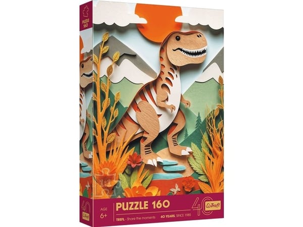 Trefl 40048, 160 stykker, Dinosaurer, 6 år