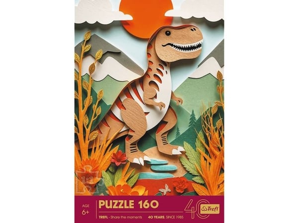 Trefl 40048, 160 stykker, Dinosaurer, 6 år