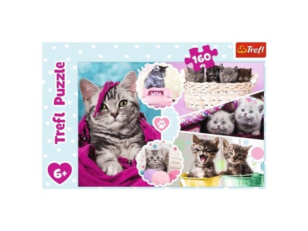 Trefl 15371, 160 kpl, Eläimet, 6 vuosi/vuosia