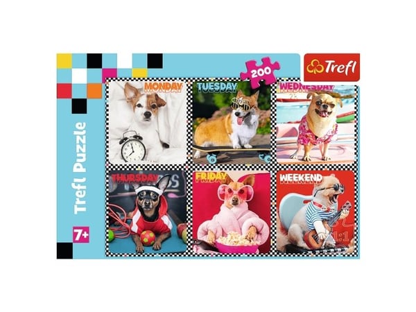 Trefl 13279, 200 styck, Djur, 7 År