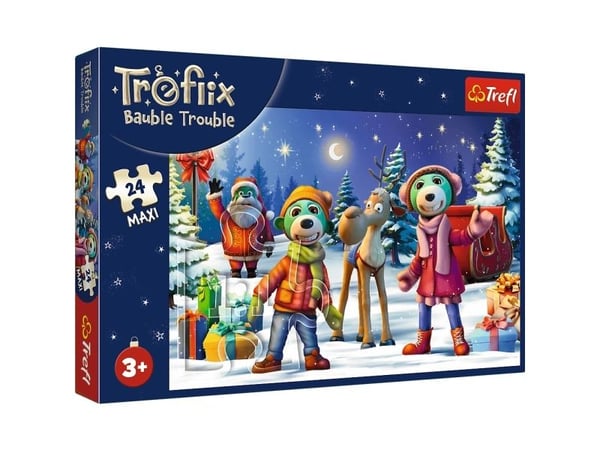 Trefl 14375, 24 stykker, Tegneserier, 3 år