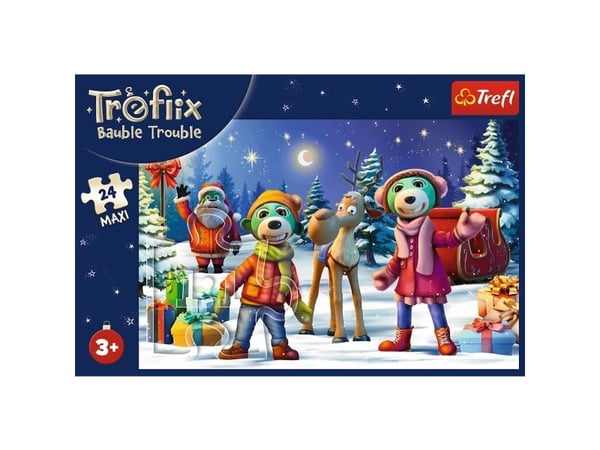 Trefl 14375, 24 styck, Tecknade serier, 3 År