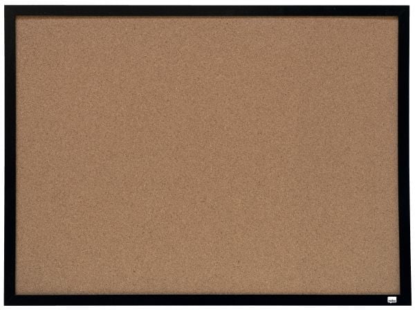 Nobo Home korkkitaulu 58,5x43cm musta kehys, musta, Puu, 432 mm, 17 mm, 584 mm, 1 kpl
